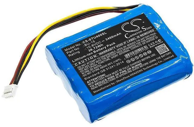 Main image of CS Replacement Battery for Sumitomo T-400S,T400S PN:BU-15 3400mAh / 36.72Wh