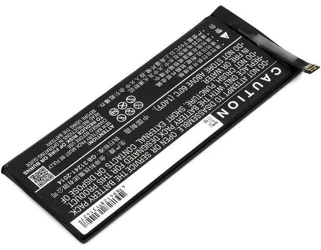 Alt view image 4 of 5 - CS Replacement Battery for MeiZu Pro 7,M792Q,M792C PN:BA792,BA791 2900mAh / 11.17Wh