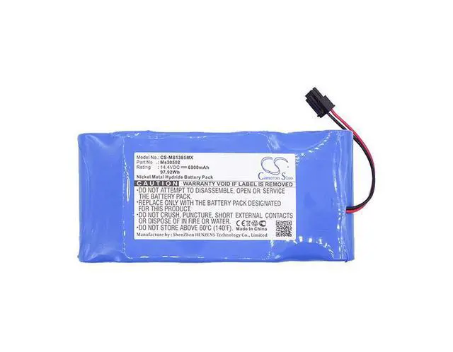 Alt view image 5 of 5 - CS Replacement Battery for Drager Drager Infinity Monitor Gamma,Infinity Monitor Gamma XL,MS3138 PN:MS30502 6800mAh / 97.92Wh