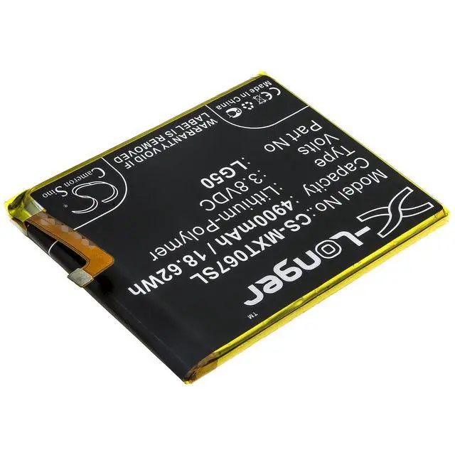 Alt view image 2 of 4 - CS Replacement Battery for Motorola One Fusion Plus,XT2067 PN:LG50 4900mAh / 18.62Wh