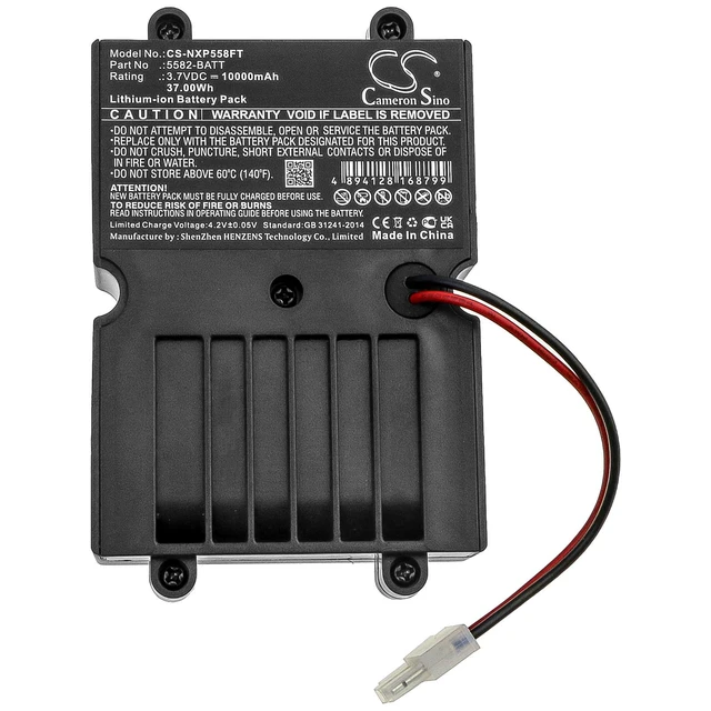 Alt view image 3 of 5 - CS Replacement Battery for Nightstick XPP-5582RX,XPR-5582GX PN:5582-BATT 10000mAh / 37Wh