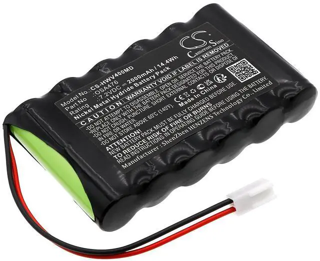 Main image of CS Replacement Battery for H-Wave H4,OTC PN:OSA476 2000mAh / 14.4Wh