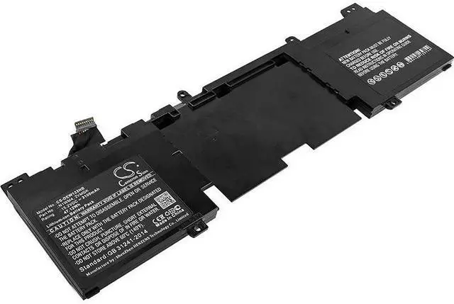 Main image of CS Replacement Battery for Dell Alienware 13 R2,Alienware 13 R2 13.3",AW13R2-1678SLV,ALW13ER-1708S PN:N1WM4 3100mAh / 47.12Wh