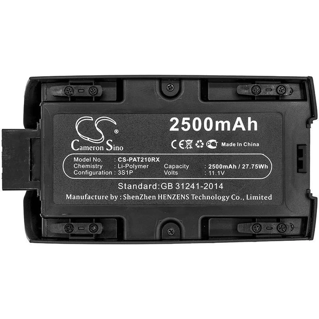 Alt view image 5 of 5 - CS Replacement Battery for Parrot Bebop 2 Pro PN: /