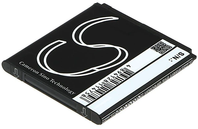 Alt view image 3 of 5 - CS Replacement Battery for Prestigio MultiPhone 4040 Duo PN:PAP4040 DUO 1500mAh / 5.55Wh