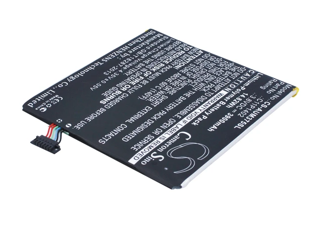 Alt view image 2 of 5 - CS Replacement Battery for Asus FE375CG,FE375CXG,Padpone 7 K019,ME375C,K019 PN:C11P1402 3900mAh / 14.82Wh