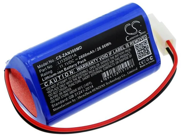 Main image of CS Replacement Battery for Zondan Apollo N3 PN:LI13S001A 2600mAh / 28.86Wh