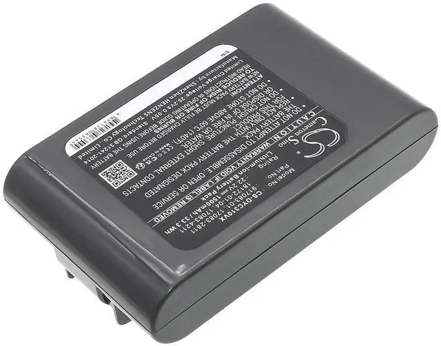 Alt view image 5 of 6 - Battery for Dys on DC31,DC34,DC35, DC44,Animal,  917083-05 22.20V 1500mAh / 33.30Wh