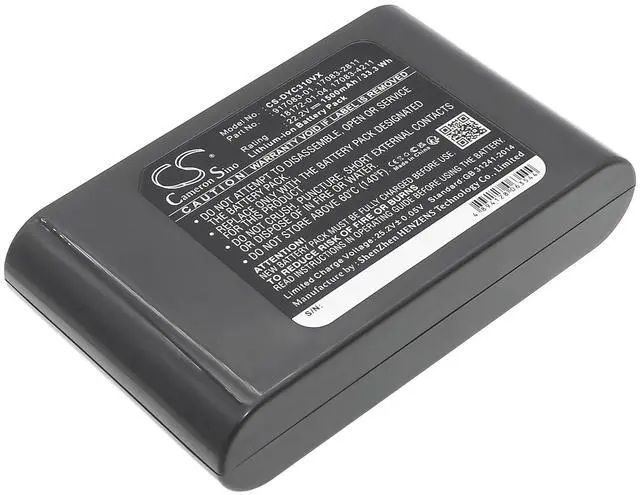 Alt view image 6 of 6 - Battery for Dys on DC31,DC34,DC35, DC44,Animal,  917083-05 22.20V 1500mAh / 33.30Wh