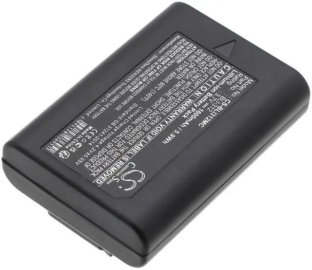 Alt view image 5 of 6 - Camera Battery for Leica BM8, M8, M9-P, M9-M, BLI-312  3.70V 1600mAh / 5.92Wh