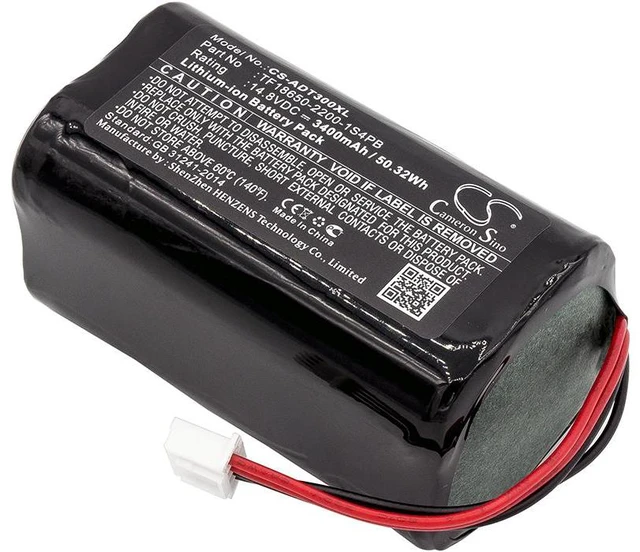 Main image of 3400mAh / 50.32Wh Battery for Addon T10, Addon T3, Addon T9, T10, T3, T9 PN: TF18650-2200-1S4PB