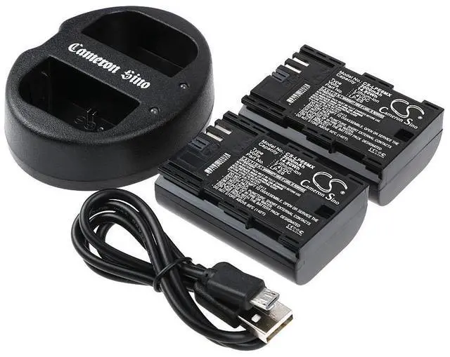 Alt view image 2 of 5 - Cameron Sino Battery for Canon 5D Mark III, EOS 5D Mark II, EOS 5D Mark III, EOS 60D, EOS 60Da, EOS 6D, EOS 7D, EOS 7D Mark II