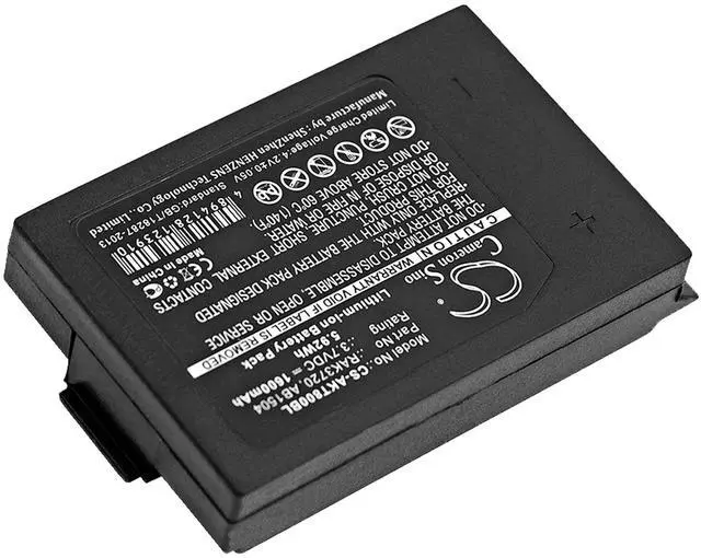 Alt view image 2 of 3 - Cameron Sino Battery for Akerstroms AQ80 Transmitters, Mercury 12bd, Mercury 8b, T-Rx 12b, T-Rx 28jb, T-Rx display 12b, T-Rx display 28 jb, T-Rx en T-Rx display, TX50 Transmitters 1600mAh