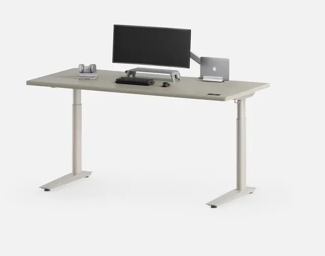 Main image of Autonomous SmartDesk 5 Electric Standing Desk 70.5x29 Stone Beige - SmartDesk 5 Pro Expanse