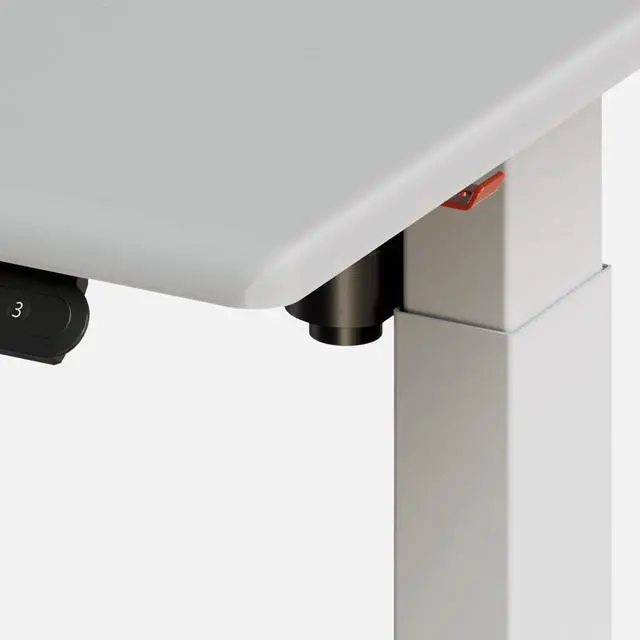 Alt view image 4 of 6 - Autonomous Desk 5 Electric Standing Desk 48x24 Titanium White - Autonomous Desk 5