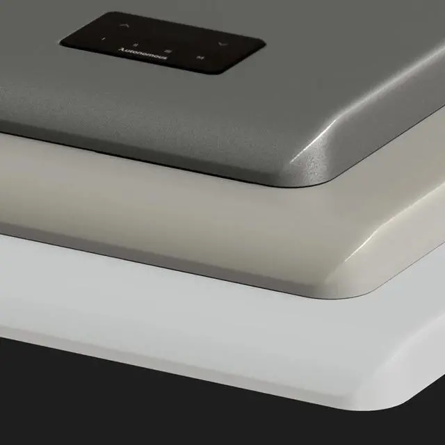 Alt view image 7 of 7 - Autonomous SmartDesk 5 Electric Standing Desk 70.5x29 Stone Beige - SmartDesk 5 Pro Expanse