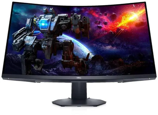 Alt view image 9 of 13 - Dell S3222DGM 32" 2K QHD 2560x1440 165Hz Curved Gaming VA Monitor 2ms FreeSync HDMI Display Port VESA