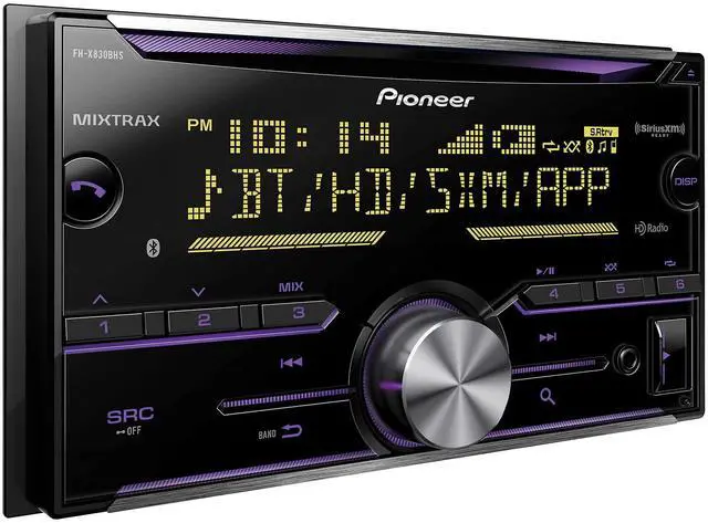 Alt view image 10 of 14 - Pioneer 2-Din CD Receiver w/ ARC App, Bluetooth, HD Radio & SiriusXM-Ready