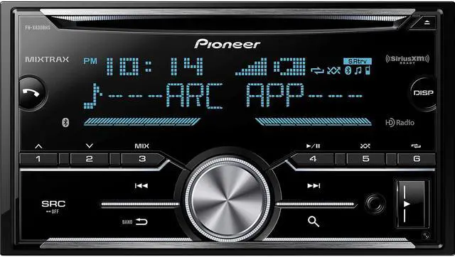Alt view image 13 of 14 - Pioneer 2-Din CD Receiver w/ ARC App, Bluetooth, HD Radio & SiriusXM-Ready