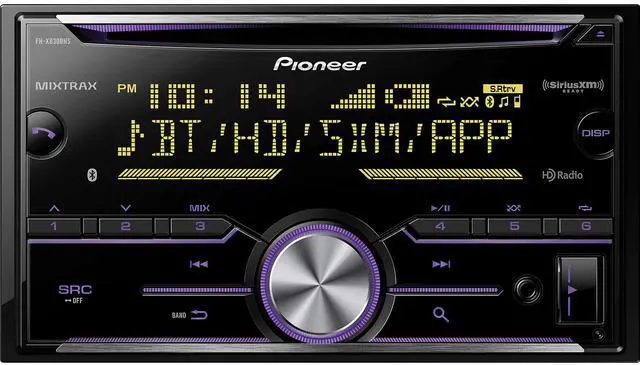 Alt view image 14 of 14 - Pioneer 2-Din CD Receiver w/ ARC App, Bluetooth, HD Radio & SiriusXM-Ready