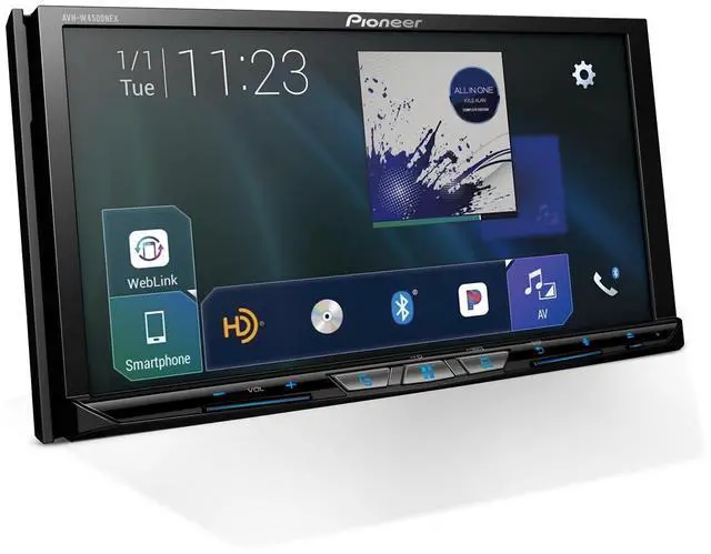 Alt view image 11 of 17 - Pioneer AVH-W4500NEX 7" Double-DIN Multimedia CD/DVD Receiver with Bluetooth