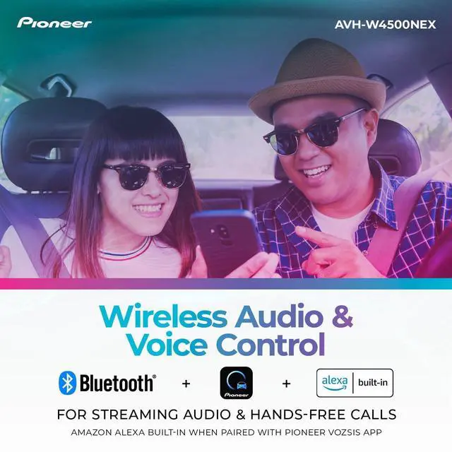 Alt view image 15 of 17 - Pioneer AVH-W4500NEX 7" Double-DIN Multimedia CD/DVD Receiver with Bluetooth