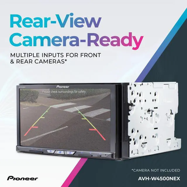 Alt view image 17 of 17 - Pioneer AVH-W4500NEX 7" Double-DIN Multimedia CD/DVD Receiver with Bluetooth
