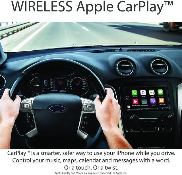 Alt view image 7 of 10 - Kenwood eXcelon DDX9907XR 6.8" DVD Receiver with Bluetooth & HD Radio