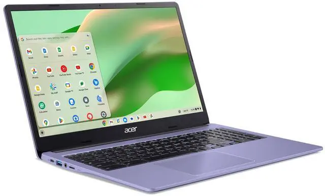 Alt view image 2 of 6 - Acer Chromebook Laptop | 15.6" Full HD Display | Intel Celeron N4500 Processor | 4GB LPDDR4X, 64GB eMMC | ChromeOS | Lavender | CB315-4H-C0VN