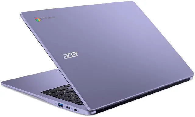 Alt view image 5 of 6 - Acer Chromebook Laptop | 15.6" Full HD Display | Intel Celeron N4500 Processor | 4GB LPDDR4X, 64GB eMMC | ChromeOS | Lavender | CB315-4H-C0VN