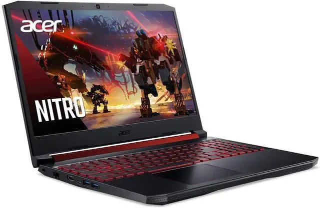 Alt view image 2 of 5 - Acer Nitro Gaming Laptop 15.6" FHD IPS, Ci5 9300H, GTX 1650, 8GB RAM, 512GB SSD, Windows 10, 1 YR Manufacture Warranty