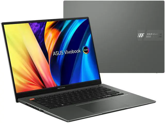 Main image of Asus VivoBook S 14X OLED Laptop, 14.5â 2.8K 16:10 120Hz Display, AMD Ryzen 7 6800H CPU, 16GB RAM, 1TB SSD, Windows 11 Home, M5402RA-AS71-CA