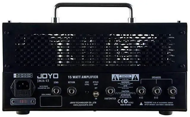 Alt view image 2 of 2 - JOYO JMA-15 Mjolnir All Tube Dual Channel 15-Watt Guitar Amp Head