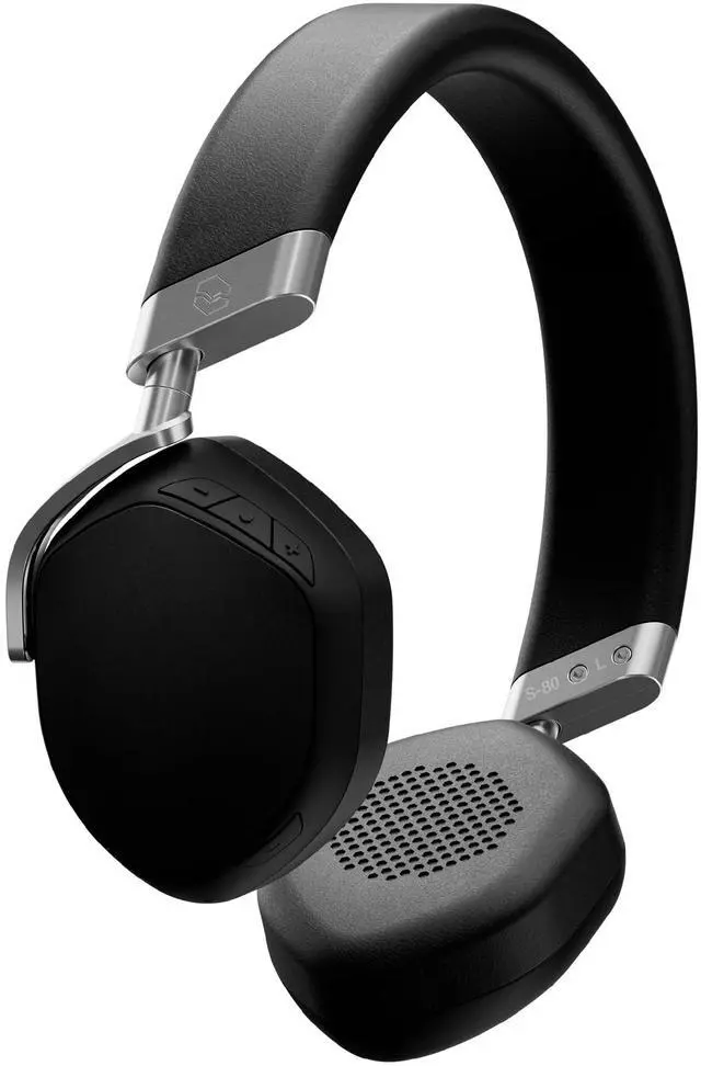 Main image of V-MODA S-80 All-Wireless Headphones and Personal Speaker System. Sharp and Stylish Design. Tuned for Electronic Music. Mobile Editor App - Black (S-80-BK)