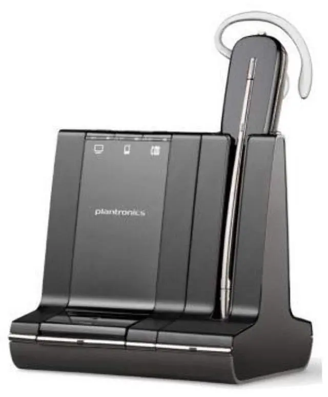 Alt view image 10 of 10 - Plantronics 84001-01 Savi W740-M Earset