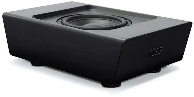 Alt view image 3 of 6 - Bluesound Pulse SUB+ Wireless Powered Subwoofer - Black