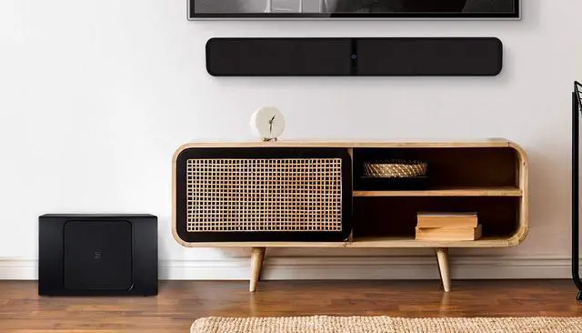 Alt view image 6 of 6 - Bluesound Pulse SUB+ Wireless Powered Subwoofer - Black