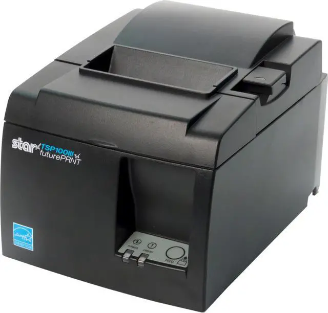 Main image of TSP143IIILAN Ethernet (LAN) Thermal Receipt Printer with Auto-Cutter and Internal Power Supply - Gray