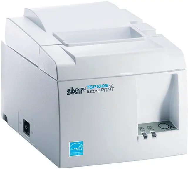 Alt view image 4 of 7 - TSP143IIIU USB Thermal Receipt Printer with Device and Mfi USB Ports, Auto-cutter, and Internal Power Supply - White