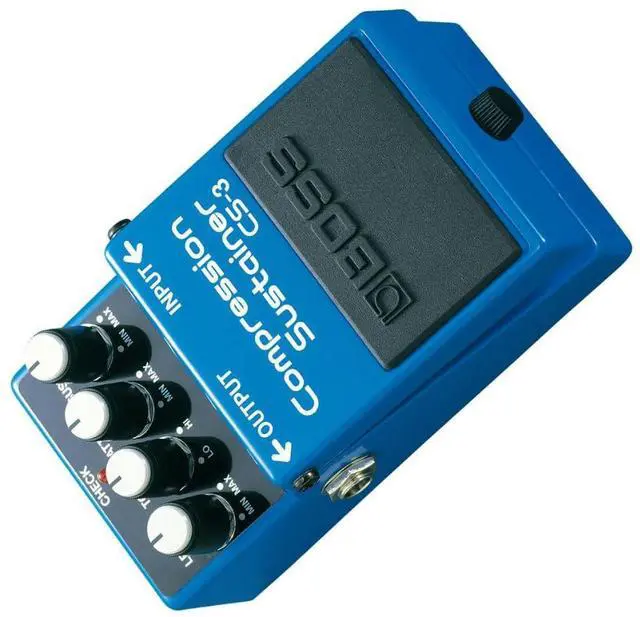 Alt view image 6 of 6 - BOSS AUDIO CS3 Compressor/Sustainer Pedal