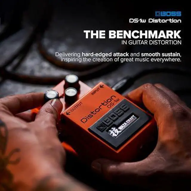 Alt view image 2 of 7 - BOSS DS-1W Waza Craft Distortion Pedal