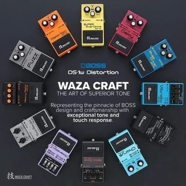 Alt view image 4 of 7 - BOSS DS-1W Waza Craft Distortion Pedal