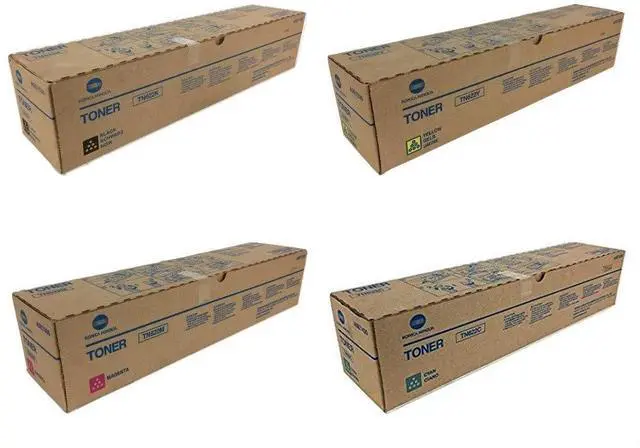 Main image of Konica Minolta TN622 4-Color Toner Cartridge Set for bizhub Press C1100