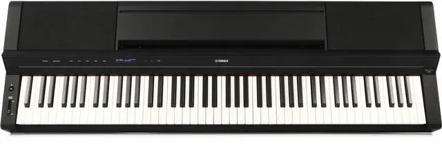 Main image of Yamaha PS500 88-key Smart Digital Piano w/Stream Lights Technology, PA500C Power Adapter and FC4A Sustain Pedal, Black