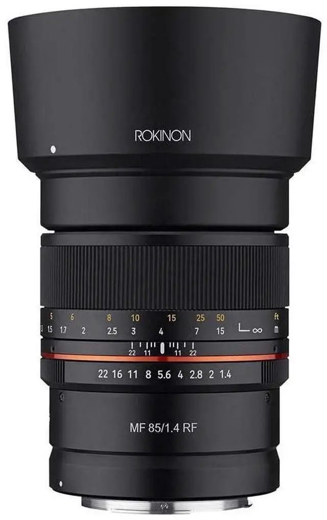 Alt view image 17 of 19 - Rokinon 85mm F1.4 UMC, Manual Focus Lens for Canon EOS RF #RF85-C