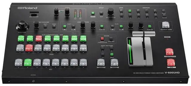 Main image of Roland V-600UHD 4K HDR Multi-Format Video Switcher