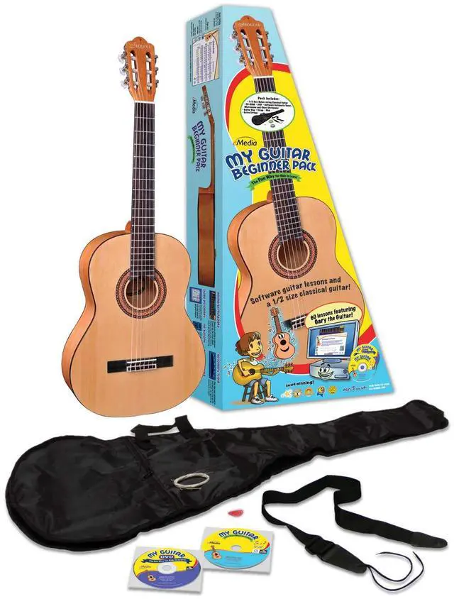 Main image of eMedia My Guitar Beginner Pack for Kids, 1/2 Size, 30-Inch