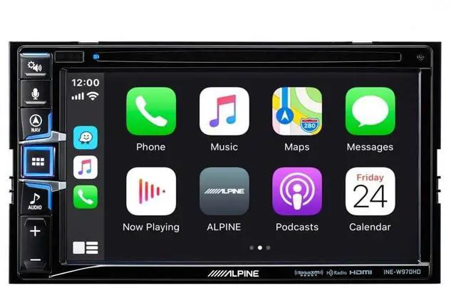Main image of Alpine INE-W970HD 6.5â³ Navigation Receiver | SiriusXM SXV300 Tuner | EchoMaster CAM551 Backup Camera â Bundle