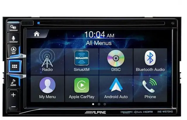 Alt view image 4 of 6 - Alpine INE-W970HD 6.5â³ Navigation Receiver | SiriusXM SXV300 Tuner | EchoMaster CAM551 Backup Camera â Bundle