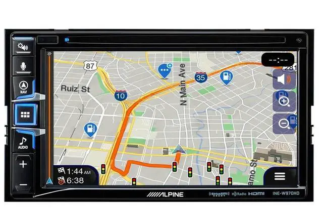 Alt view image 6 of 6 - Alpine INE-W970HD 6.5â³ Navigation Receiver | SiriusXM SXV300 Tuner | EchoMaster CAM551 Backup Camera â Bundle